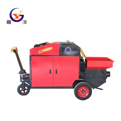 Mini concrete mixer pump piston concrete grouting deliverying pump